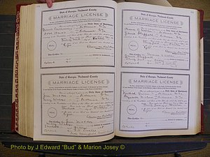 Richmond Marriages, Book EE, 1907-1909 P 310-311.JPG