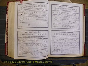 Richmond Marriages, Book EE, 1907-1909 P 326-327.JPG