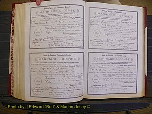 Richmond Marriages, Book EE, 1907-1909 P 328-329.JPG
