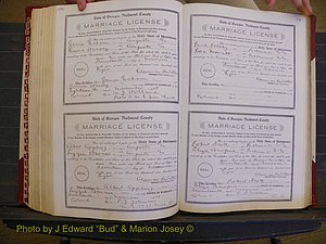 Richmond Marriages, Book EE, 1907-1909 P 330-331.JPG