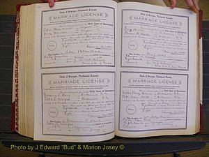 Richmond Marriages, Book EE, 1907-1909 P 332-333.JPG
