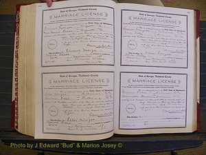 Richmond Marriages, Book EE, 1907-1909 P 346-347.JPG