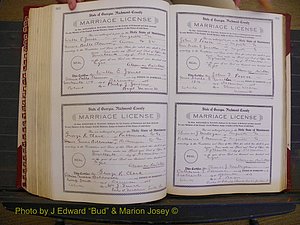 Richmond Marriages, Book EE, 1907-1909 P 362-363.JPG