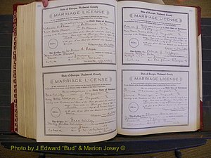 Richmond Marriages, Book EE, 1907-1909 P 396-397.JPG