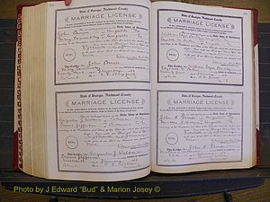 Richmond Marriages, Book EE, 1907-1909 P 410-411.JPG