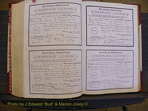 Richmond Marriages, Book EE, 1907-1909 P 424-425.JPG