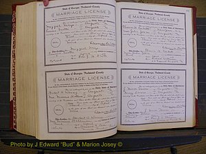Richmond Marriages, Book EE, 1907-1909 P 482-483.JPG