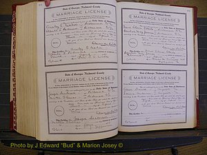 Richmond Marriages, Book EE, 1907-1909 P 484-485.JPG