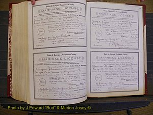 Richmond Marriages, Book EE, 1907-1909 P 500-501.JPG