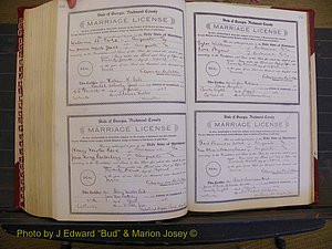 Richmond Marriages, Book EE, 1907-1909 P 504-505.JPG