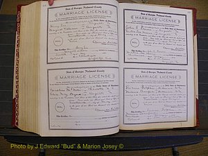 Richmond Marriages, Book EE, 1907-1909 P 524-525.JPG