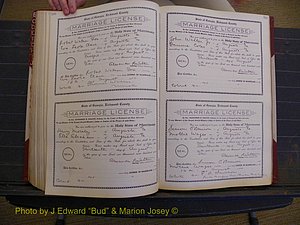 Richmond Marriages, Book FF, 1909-1911 P 310-311.JPG