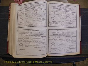 Richmond Marriages, Book FF, 1909-1911 P 322-323.JPG