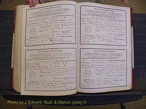 Richmond Marriages, Book FF, 1909-1911 P 356-357.JPG