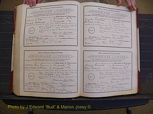 Richmond Marriages, Book FF, 1909-1911 P 372-373.JPG