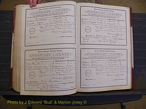 Richmond Marriages, Book FF, 1909-1911 P 382-383.JPG