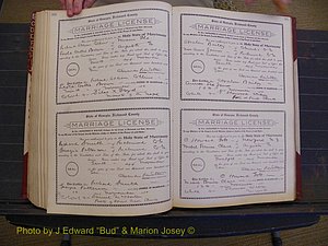 Richmond Marriages, Book FF, 1909-1911 P 386-387.JPG