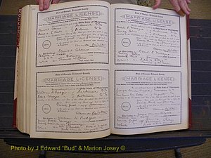 Richmond Marriages, Book FF, 1909-1911 P 460-461.JPG