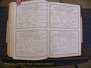 Richmond Marriages, Book FF, 1909-1911 P 462-463.JPG