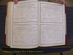 Richmond Marriages, Book FF, 1909-1911 P 476-477.JPG