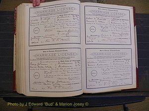 Richmond Marriages, Book FF, 1909-1911 P 504-505.JPG