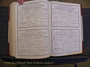 Richmond Marriages, Book FF, 1909-1911 P 514-515.JPG