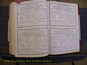 Richmond Marriages, Book FF, 1909-1911 P 518-519.JPG