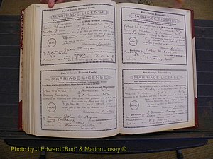 Richmond Marriages, Book FF, 1909-1911 P 536-537.JPG