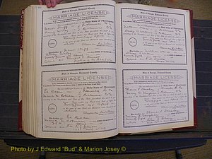 Richmond Marriages, Book FF, 1909-1911 P 544-545.JPG