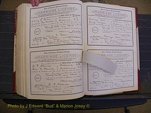 Richmond Marriages, Book FF, 1909-1911 P 552-553.JPG