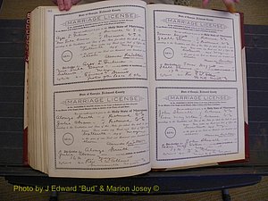 Richmond Marriages, Book FF, 1909-1911 P 564-565.JPG