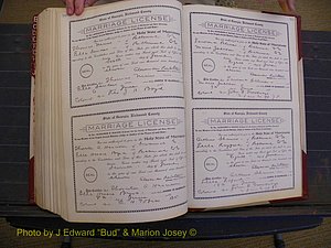 Richmond Marriages, Book FF, 1909-1911 P 580-581.JPG