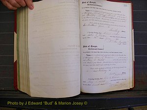 Richmond Marriages, Book G, 1860-1872 P 384.JPG