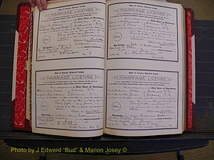 Richmond Marriages, Book GG, 1911-1912 P 004-005.JPG