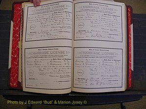 Richmond Marriages, Book GG, 1911-1912 P 012-013.JPG