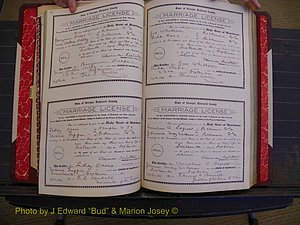 Richmond Marriages, Book GG, 1911-1912 P 076-077.JPG