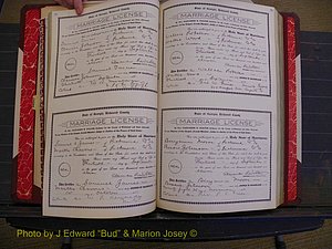 Richmond Marriages, Book GG, 1911-1912 P 088-089.JPG