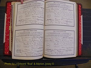 Richmond Marriages, Book GG, 1911-1912 P 124-125.JPG