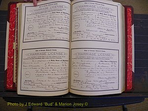 Richmond Marriages, Book GG, 1911-1912 P 144-145.JPG
