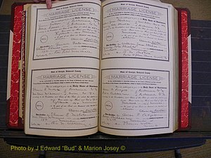 Richmond Marriages, Book GG, 1911-1912 P 146-147.JPG