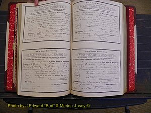 Richmond Marriages, Book GG, 1911-1912 P 176-177.JPG