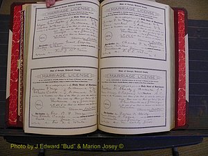 Richmond Marriages, Book GG, 1911-1912 P 220-221.JPG