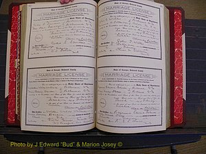 Richmond Marriages, Book GG, 1911-1912 P 242-243.JPG