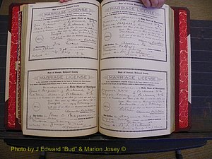 Richmond Marriages, Book GG, 1911-1912 P 252-253.JPG