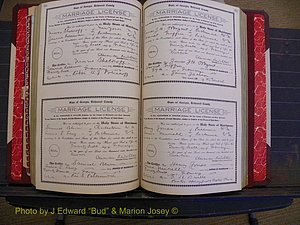 Richmond Marriages, Book GG, 1911-1912 P 266-267.JPG
