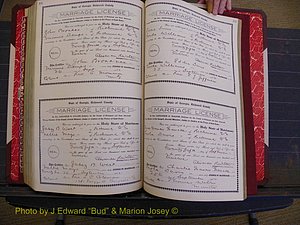 Richmond Marriages, Book GG, 1911-1912 P 496-497.JPG