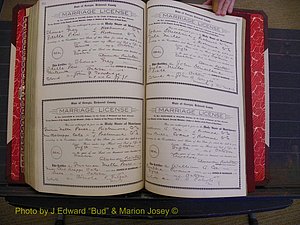 Richmond Marriages, Book GG, 1911-1912 P 504-505.JPG