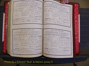 Richmond Marriages, Book GG, 1911-1912 P 518-519.JPG