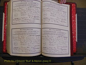 Richmond Marriages, Book GG, 1911-1912 P 520-521.JPG