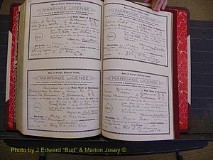 Richmond Marriages, Book GG, 1911-1912 P 536-537.JPG